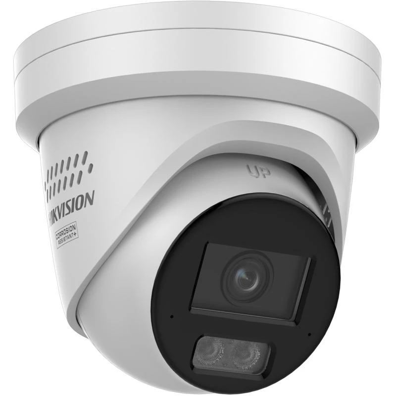 Hikvision DS-2CD2387G3-LIS2UY/SRB 8MP välistingimustes võrgutornkaamera AcuSense'iga, 2,8mm objektiiv, kahesuunaline heli, IP67, PoE