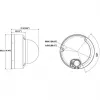 Hikvision DS-2CD2743G2-LIZS2U 4MP AcuSense Motoriseeritud Varifokaalne Kuupkaamera, 2.8-12mm, Must, PoE/12VDC