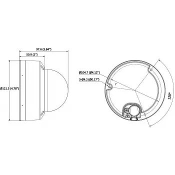 Hikvision DS-2CD2743G2-LIZS2U 4MP AcuSense Motoriseeritud Varifokaalne Kuupkaamera, 2.8-12mm, Must, PoE/12VDC