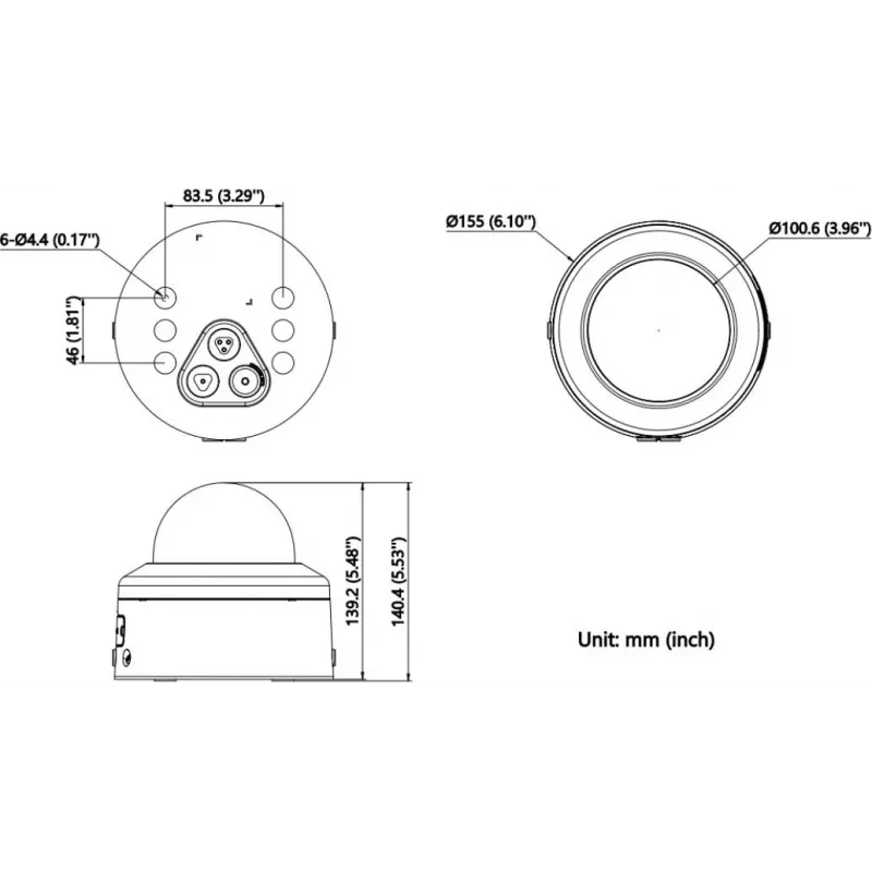 Hikvision DS-2CD2786G3-IPTRZSY(2.8-12mm)BLACK 8MP AcuSense IP-kaamera