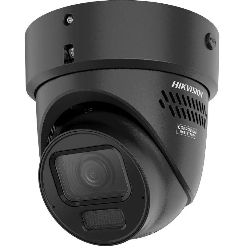 Hikvision DS-2CD2H67G3-LIZS2UY/SL(2.8-12mm)BLK 6MP Turret IP-kaamera AcuSense, mootorobjektiivi ja PoE-ga