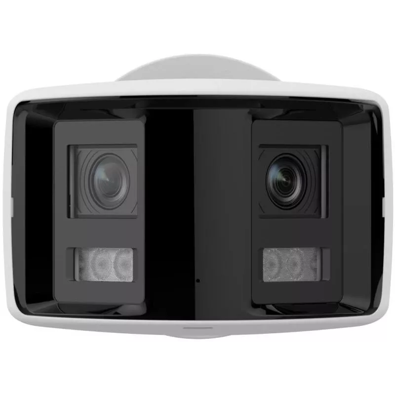 Hikvision DS-2CD2T46G2P-ISU/SL(2.8MM)(C) 4MP panoraamne AcuSense IP-kaamera, 2x 2.8mm, 180° vaateväli, IP67, PoE