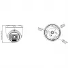 Hikvision DS-2CE76D0T-LPFS 2MP Turbo-HD kuplikaamera (2.8mm)