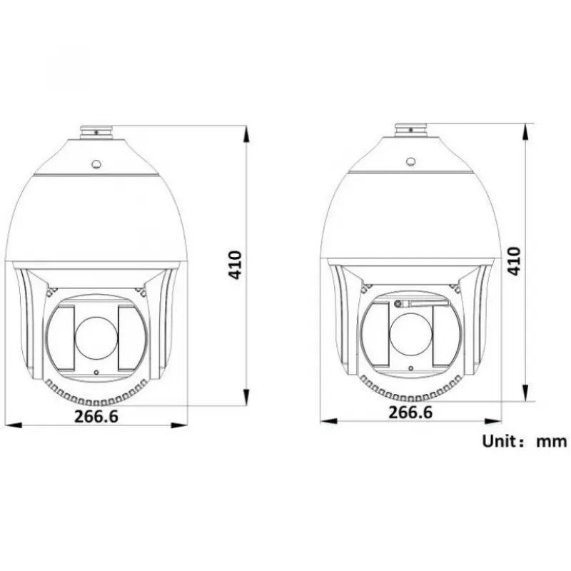 Hikvision DS-2DF8425IX-AELW(T5) 8MP 25x IR võrgukiirkuplikaamera laseriga, DarkFighterX, 500m laseri ulatus