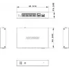 Hikvision DS-3E1506P-EI/M-4P1T1F(O-STD) Unmanaged Switch with 4-Port PoE+, 1 Gigabit RJ45 and 1 SFP Uplink