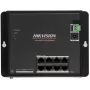 Hikvision DS-3T1510P-SI-FLT(O-STD) 10-pordine tööstuslik nutikas hallatav PoE+ kommutaator 8 Gigabit PoE+ pordi ja 2 SFP-ga, 120W eelarve, DIN-liist, ilma toiteallikata
