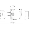 Hikvision DS-3WFB-EI-5ACG 5GHz väline traadita sild (300Mbps, 16dBi, IP65)