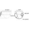 Hikvision iDS-2CD7D87G0-XS 8MP välistingimustesse mõeldud võrgu kuupkaamera 2.8-12mm mootoriga varifokaalse objektiiviga, 4K, 140dB WDR, IP67, IK10, DarkFighter, nutikas tuvastus, PoE