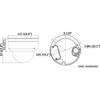 Hikvision iDS-2CD7D87G0-XS 8MP välistingimustesse mõeldud võrgu kuupkaamera 2.8-12mm mootoriga varifokaalse objektiiviga, 4K, 140dB WDR, IP67, IK10, DarkFighter, nutikas tuvastus, PoE