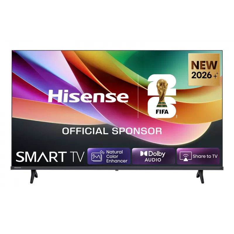 Hisense 40A4S 101.6 cm (40 tolli) Full HD Smart TV Wi-Fi Must 200 cd/m²