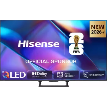 Hisense 50A7DS 50-tolline 4K UHD DLED Smart TV VIDAA U6, Dolby Vision, HDR10, HLG, 60Hz, 3 HDMI, 2 USB, Wi-Fi, Bluetooth, DVB-T2/C/S2/S, VESA 200x300, energiaklass G