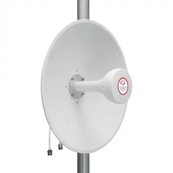 HISMART 5G/LTE/CBRS 2x2 MIMO suundantenn, 1.7-4.2 GHz, 17+19 dBi, N-tüüpi emane, IP67