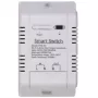 HISMART TUYA 1-kanaliline nutikas lüliti välise temperatuurianduriga, Wi-Fi ja RF, 16A, AC 85-250V