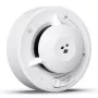 HISMART TV993451 nutikas Wi-Fi fotoelektriline suitsuandur Tuya rakenduse juhtimisega, Valge