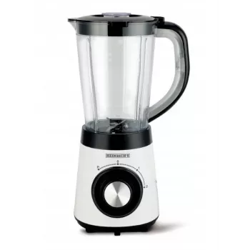 HNC Blender HPM 8164 HEINRICH'S 2000W Kiire kannmikser 2L Tritan kannuga, 6-teraga roostevaba teras, muutuv kiirus, impulss, jää purustamine, must/hõbe