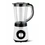 HNC Blender HPM 8164 HEINRICH'S 2000W Kiire kannmikser 2L Tritan kannuga, 6-teraga roostevaba teras, muutuv kiirus, impulss, jää purustamine, must/hõbe