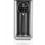 HNC HWS 8731 Elektriline veekeetja temperatuuri reguleerimisega, 1,7 L, 2200 W, klaas ja roostevaba teras, soojashoidmine, sinine LED, 360° alus