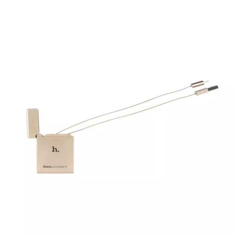 Hoco Apple Lighter UPL17 Gold USB-A to Lightning kaabel 1,2 m