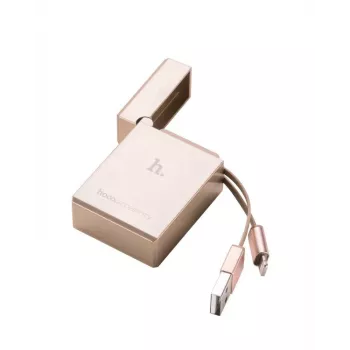 Hoco Apple Lighter UPL17 Gold USB-A to Lightning kaabel 1,2 m