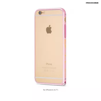 Hoco Good Fortune Bumper Case Apple iPhone 6 / 6S jaoks HI-T027 Roosa