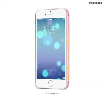 Hoco Good Fortune Bumper Case Apple iPhone 6 / 6S jaoks HI-T027 Roosa