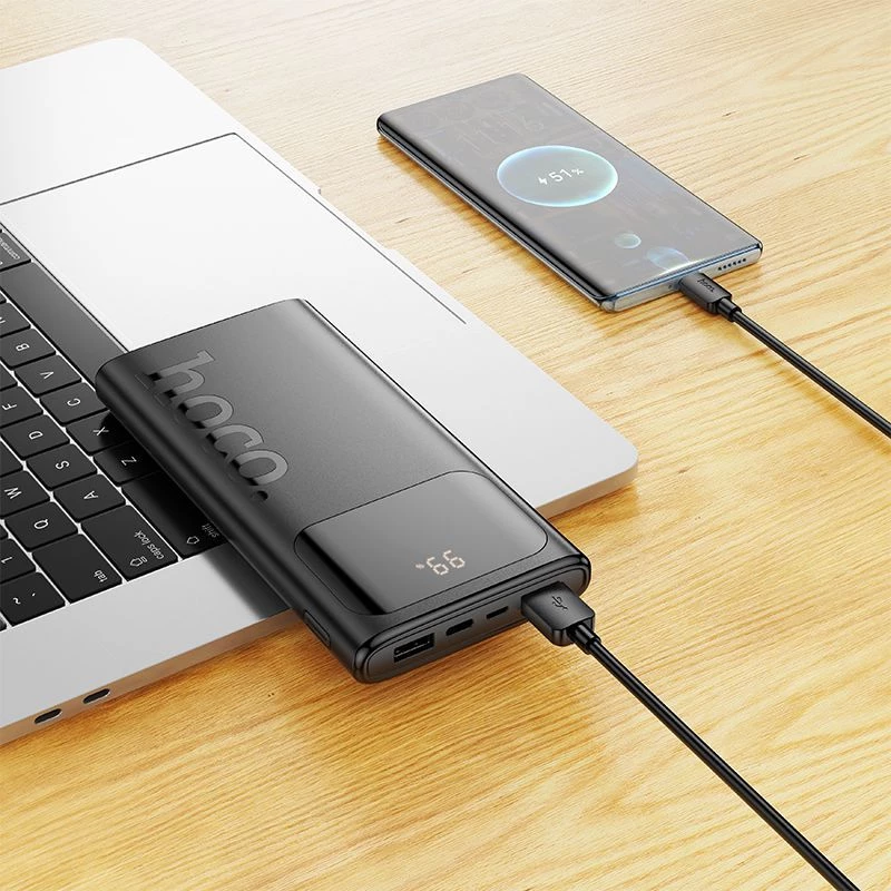 Hoco J144 Hymn Power Bank 15000mAh Must