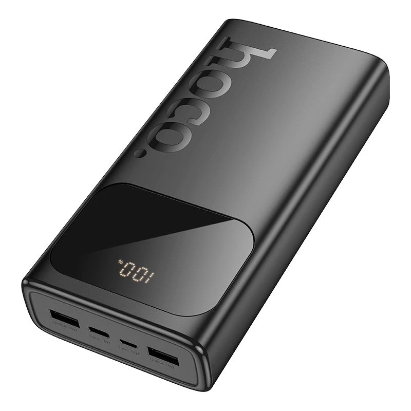 Hoco J144A Hymn Power Bank 30000mAh Must