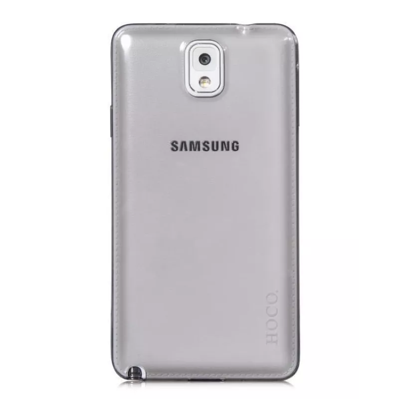 Hoco Light Series TPU Tagakaas Samsung Galaxy Note 5 jaoks, Suitsmust