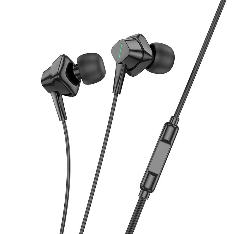 Hoco M113 Clear Universal Digital Earphones with Microphone for iPhone/iPad (Lightning)