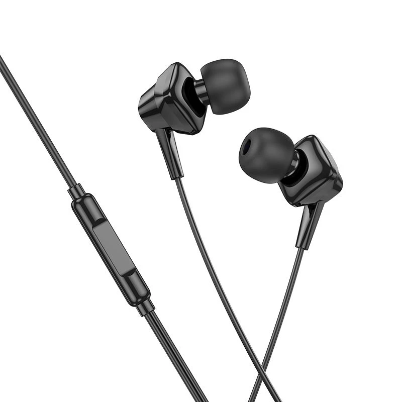 Hoco M113 Clear Universal Digital Earphones with Microphone for iPhone/iPad (Lightning)