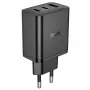 Hoco N50 Scenery PD45W (2C1A) Laadija EU-pistikuga Must