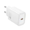 Hoco N60 Gentle Single Port PD20W Laadija (EU) Valge