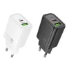 Hoco N61 Gentle PD20W+QC3.0 laadija (EL) Must