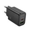 Hoco N61 Gentle PD20W+QC3.0 laadija (EL) Must