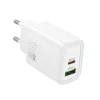Hoco N61 Gentle PD20W+QC3.0 laadija (EU) Valge