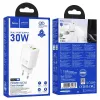 Hoco N63 Gentle PD30W+QC3.0 laadija (EL) Valge