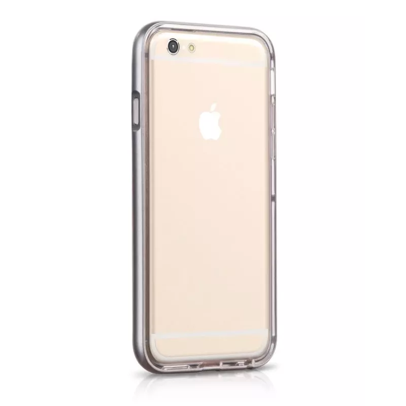 Hoco Steal Series PC+TPU Hybrid Back Cover for Apple iPhone 6 / 6S - Gray
