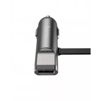 Hoco Universal UCL01 Multifunktsiooniline Apple + Micro USB kaabel, hall, 1,2 m
