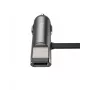 Hoco Universal UCL01 Multifunktsiooniline Apple + Micro USB kaabel, hall, 1,2 m