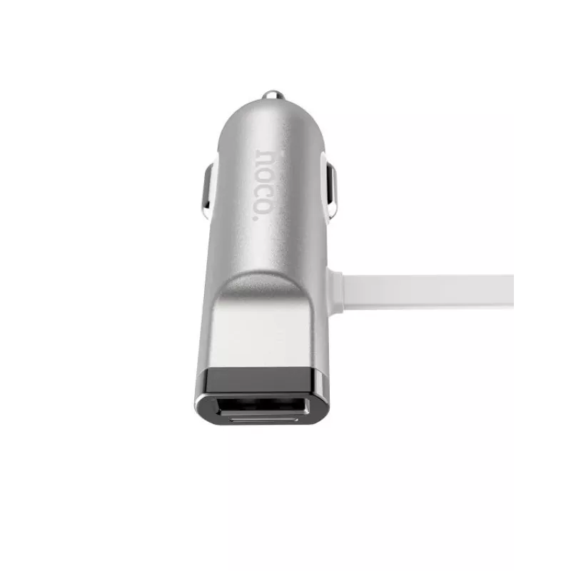Hoco Universal UCL01 Multifunktsionaalne Apple + Micro USB kaabel, hõbedane, 1,2 m