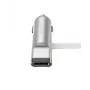 Hoco Universal UCL01 Multifunktsionaalne Apple + Micro USB kaabel, hõbedane, 1,2 m