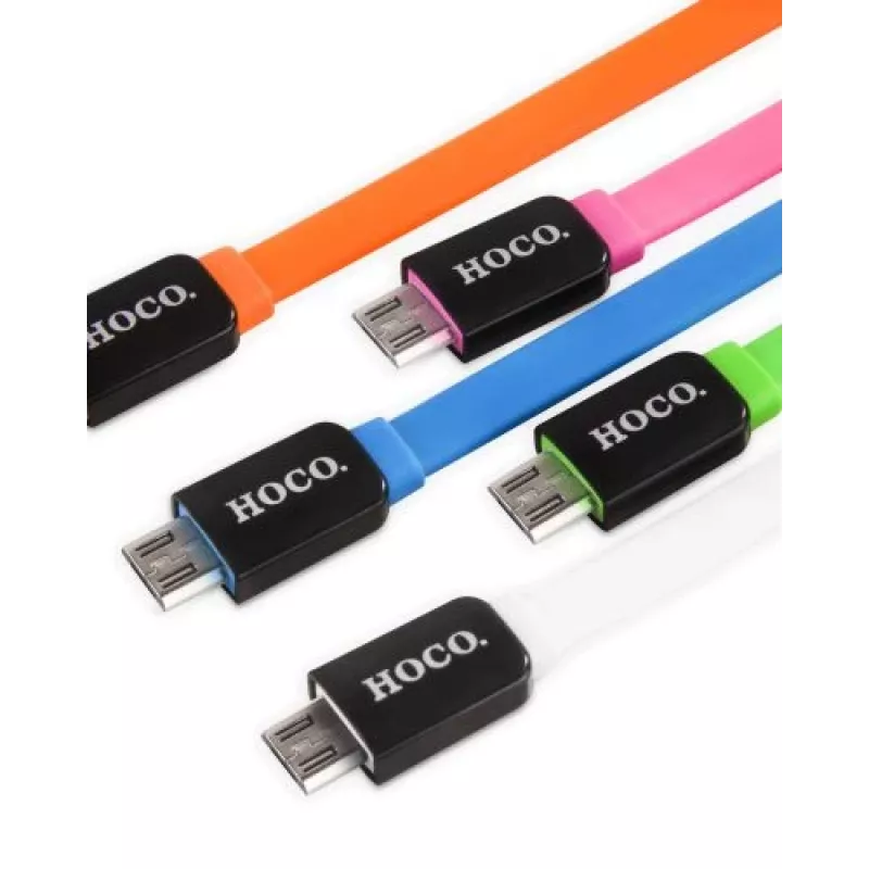 Hoco UPM02 Colorful Micro USB kaabel roosa 1m