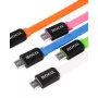 Hoco UPM02 Colorful Micro USB kaabel roosa 1m