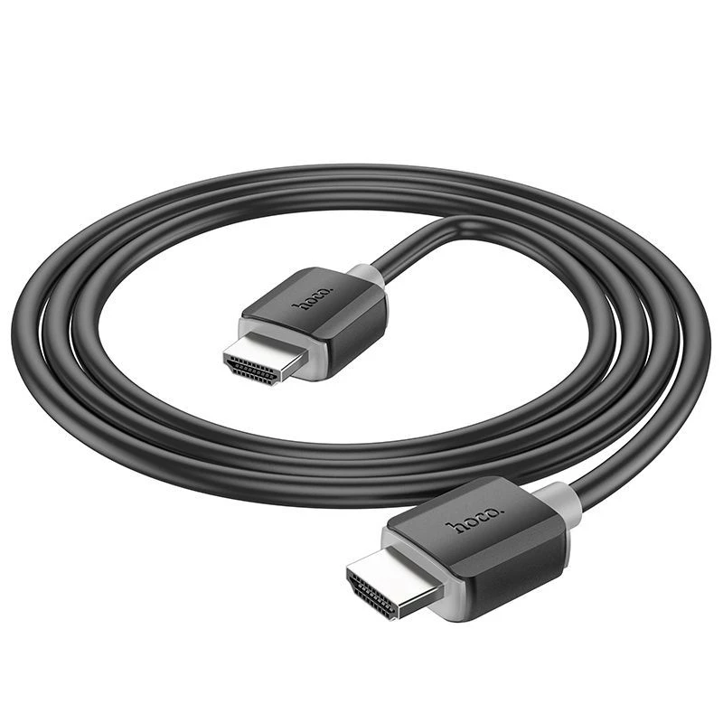 Hoco US08 HDMI 2.0 kaabel 2m must 4K HDR 18Gbps isane-isane
