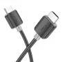 Hoco US08 HDMI 2.0 kaabel 3m must 4K HDR kullatud