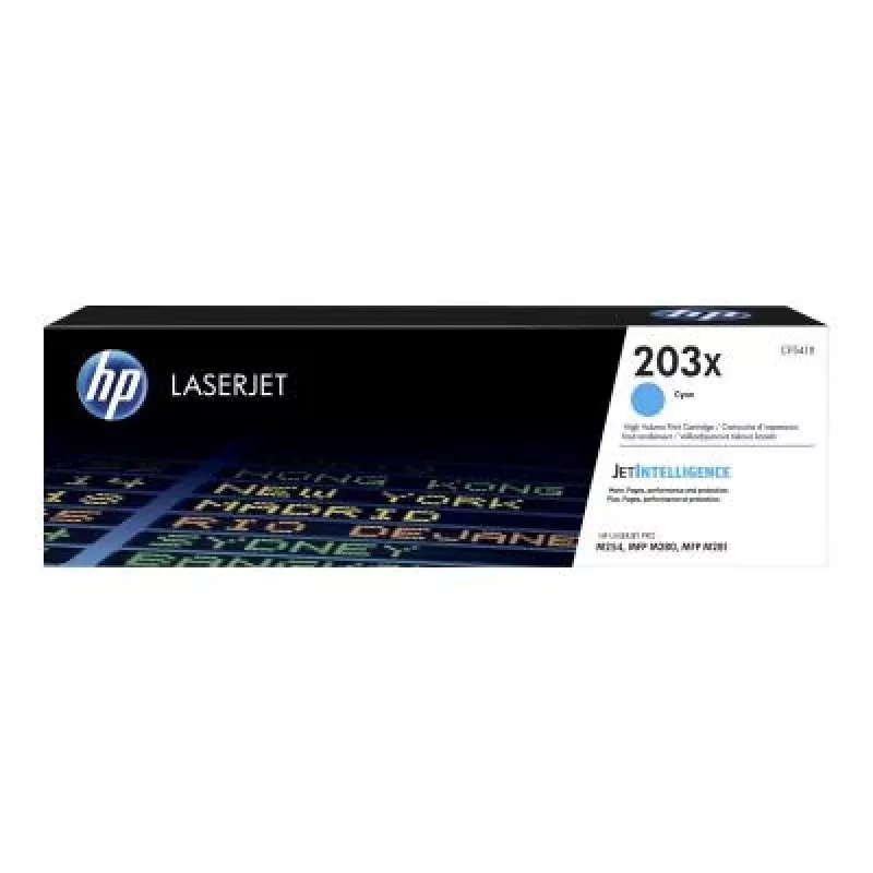 HP 203X High Yield Cyan toonerikassett (CF541X) - originaal HP