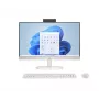 HP 24-cr0332nw AMD Ryzen 7 7730U 23.8 inch Full HD All-in-One PC, 16GB DDR4, 512GB SSD, Windows 11 Home, Wi-Fi 6, Valge