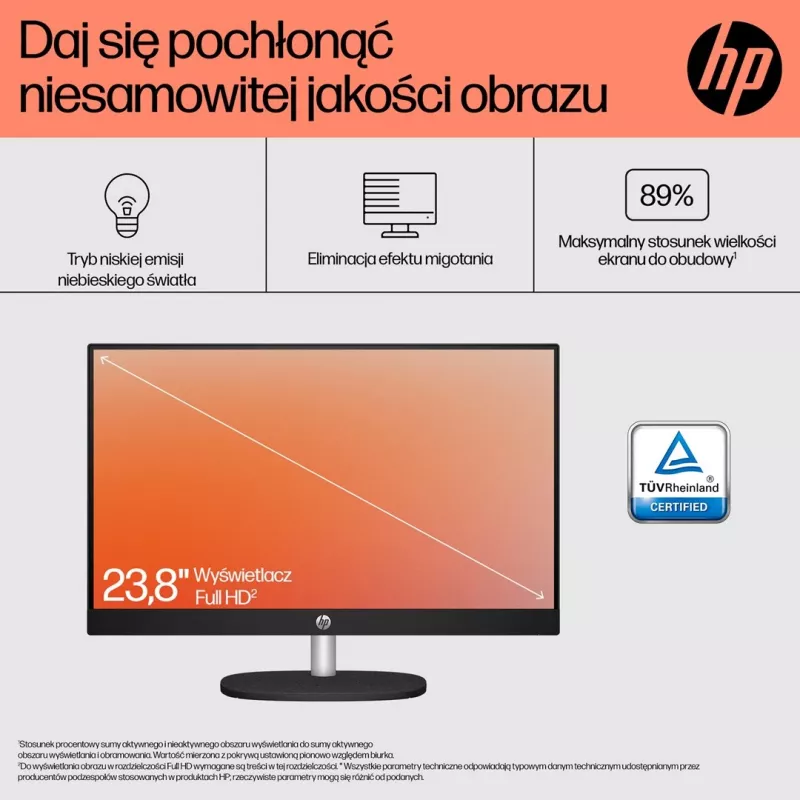 HP 24-cr0334nw All-in-One PC, 23.8 inch Full HD, AMD Ryzen 7 7730U, 16 GB DDR4, 512 GB SSD, Free DOS, White