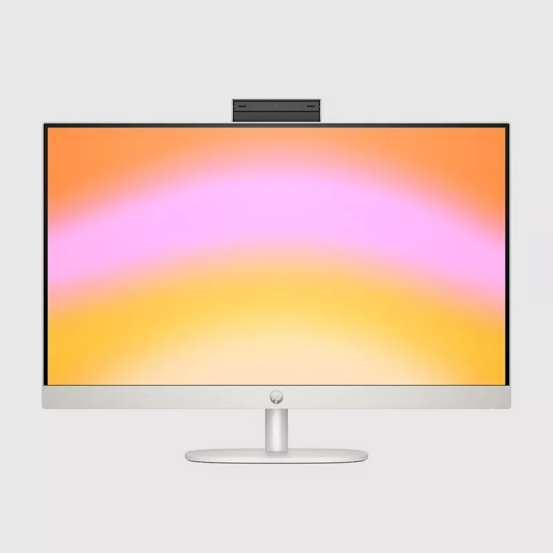 HP 27-cr0204nw AMD Ryzen 7 7730U 27 tolli Full HD All-in-One arvuti, 16 GB DDR4, 512 GB SSD, Free DOS, Wi-Fi 6, Valge