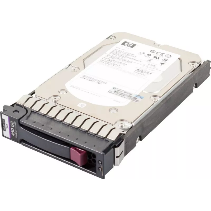 HP 450GB 15K SAS 6Gb/s 3,5 inch kahe pordiga Hot-Swap ettevõtte kõvaketas